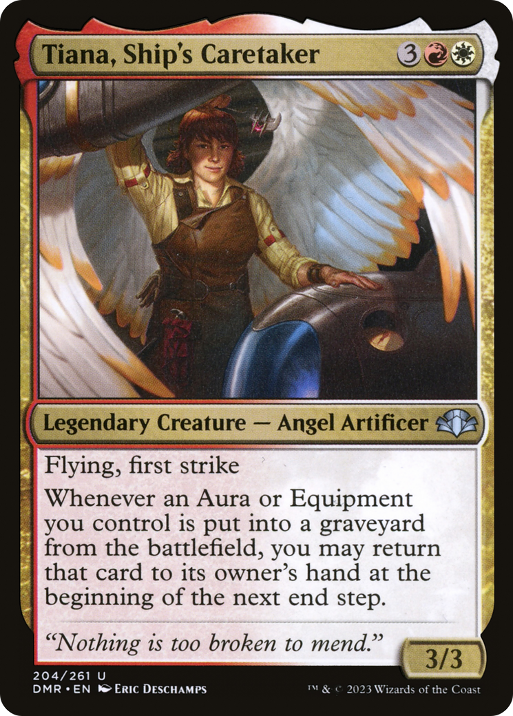 Tiana, Ship's Caretaker (204) - Dominaria Remastered Foil