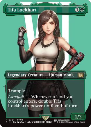 Tifa Lockhart (Borderless) (391) Foil - FINAL FANTASY