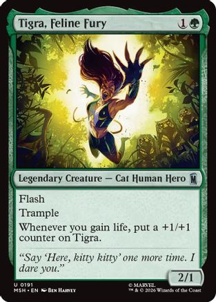 Tigra, Feline Fury (191) - Marvel Super Heroes
