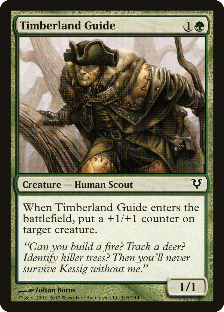 Timberland Guide (197) Foil - Avacyn Restored