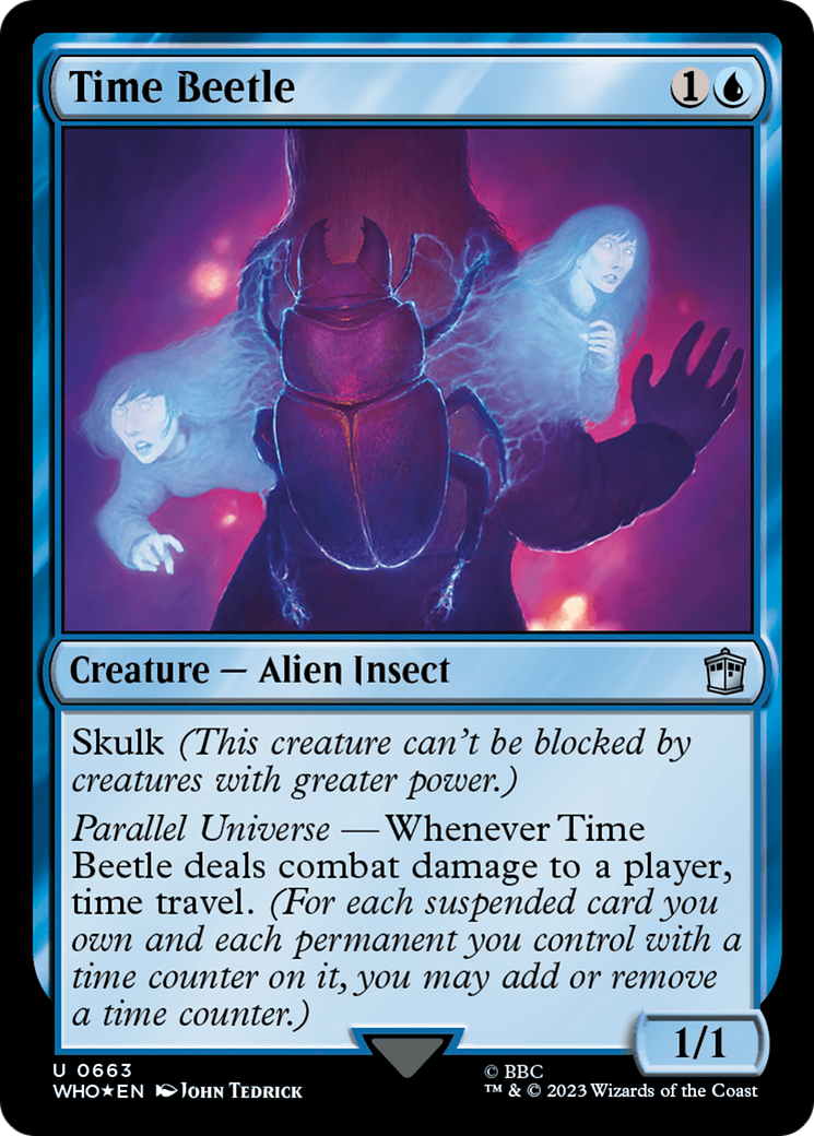 Time Beetle (663) Surge Foil - Doctor Who