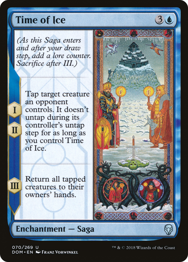 Time of Ice (070) - Dominaria Foil