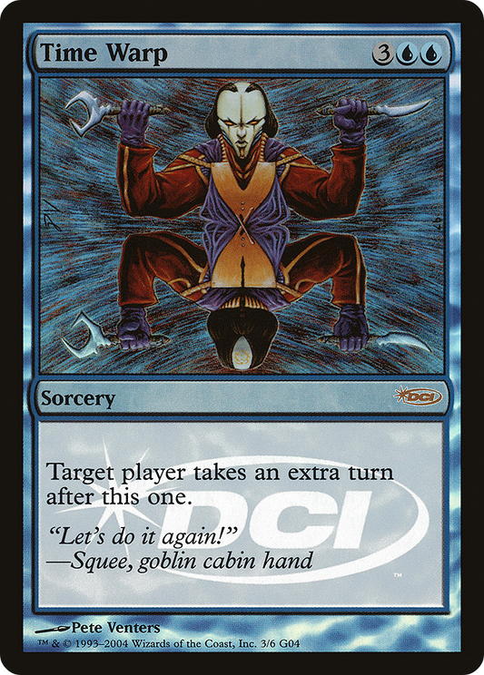 Time Warp (003) Foil - Judge Gift Cards 2004