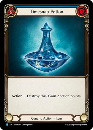 Timesnap Potion (Blue) (MPW147) - Mastery Pack Warrior