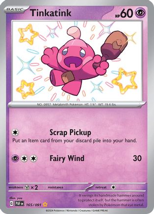 Tinkatink (165) Holofoil - Paldean Fates