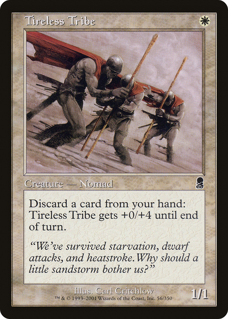 Tireless Tribe (056) Foil - Odyssey