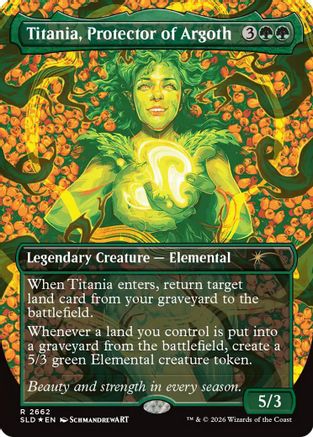 Titania, Protector of Argoth (2662) Foil - Secret Lair Drop Series
