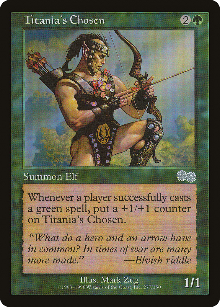 Titania's Chosen (277) - Urza's Saga