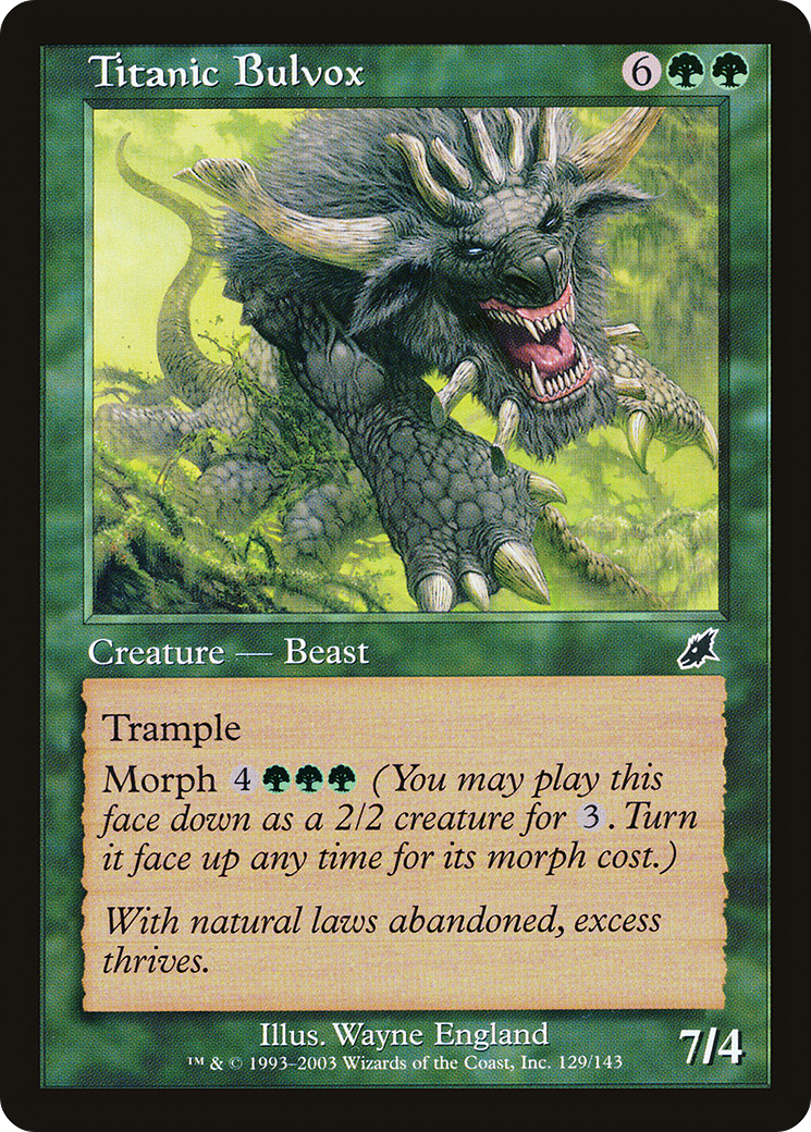 Titanic Bulvox (129) - Scourge