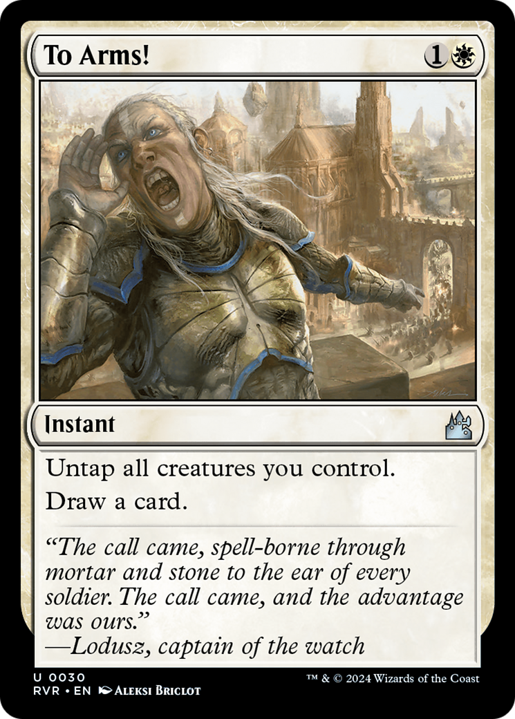 To Arms! (030) Foil - Ravnica Remastered