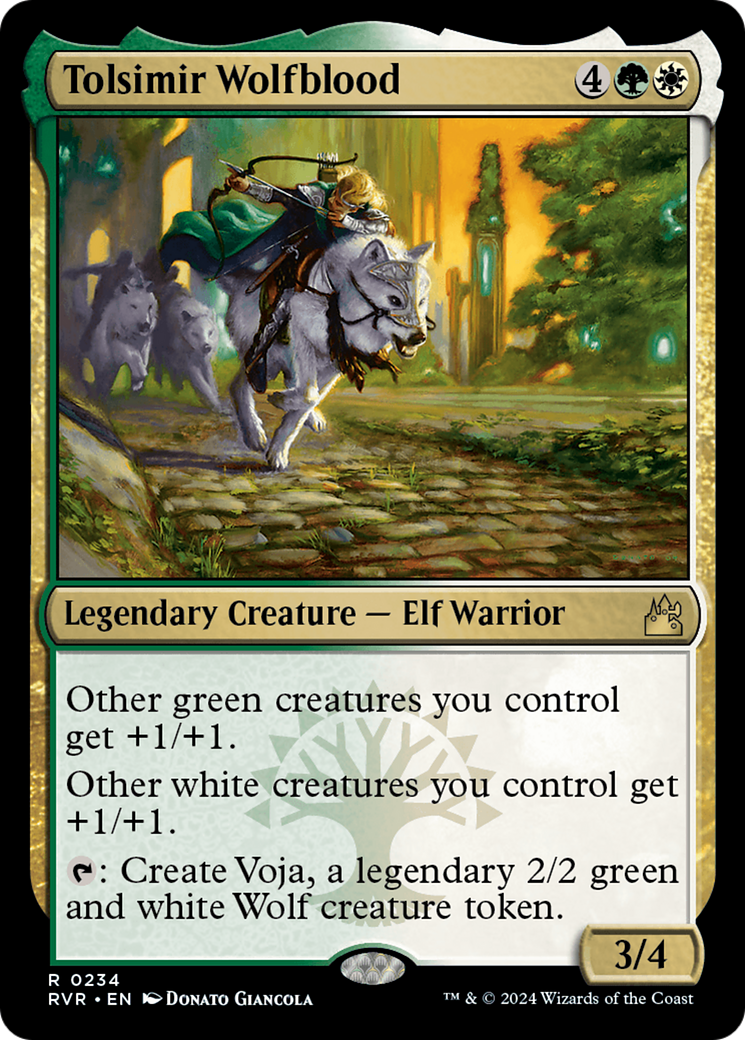 Tolsimir Wolfblood (234) Foil - Ravnica Remastered