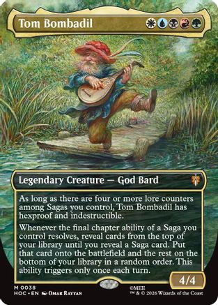 Tom Bombadil (Borderless) (038) Foil - The Hobbit: Eternal-Legal