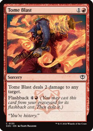 Tome Blast (135) - Secrets of Strixhaven