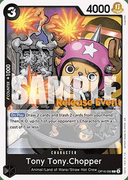 Tony Tony.Chopper (OP16-090) Release Event Cards