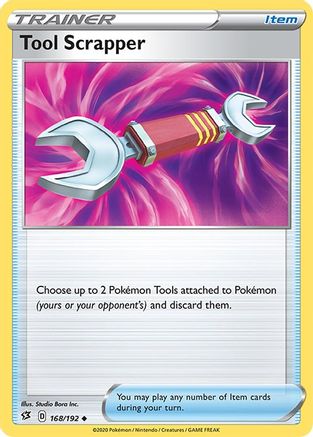 Tool Scrapper (168) Reverse Holofoil - Rebel Clash