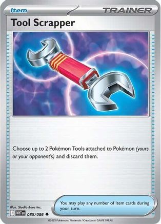Tool Scrapper (85) Reverse Holofoil - White Flare