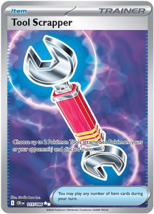 Tool Scrapper (Full Art) (115) Holofoil - Chaos Rising