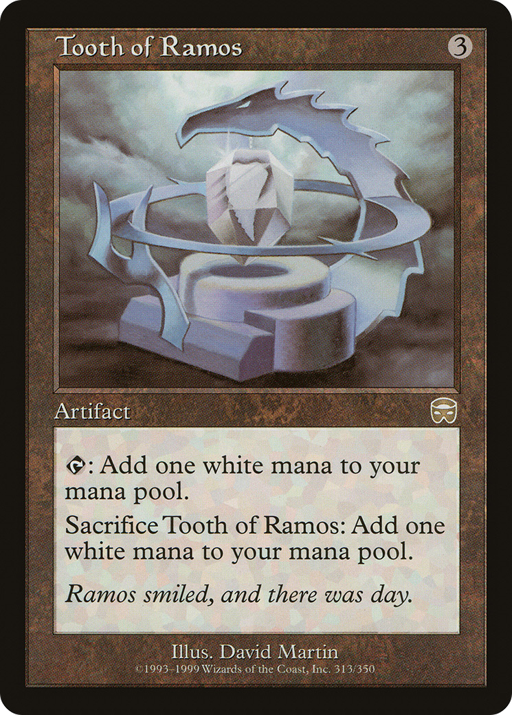 Tooth of Ramos (313) Foil - Mercadian Masques