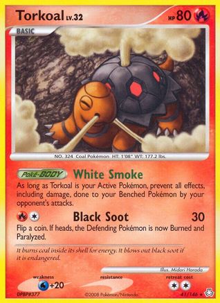 Torkoal (41) Reverse Holofoil - Legends Awakened