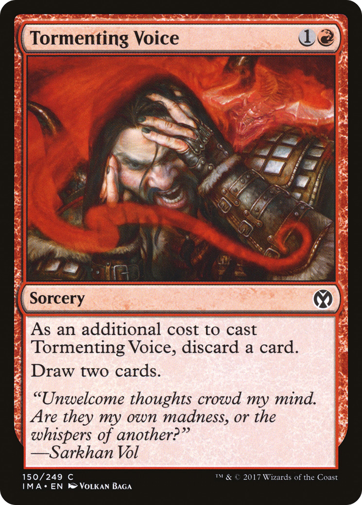 Tormenting Voice (150) Foil - Iconic Masters
