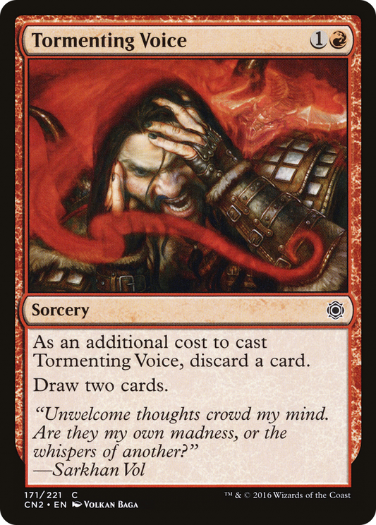 Tormenting Voice (171) Foil - Conspiracy: Take the Crown