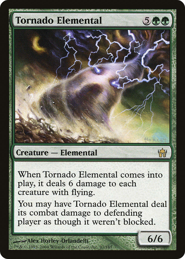 Tornado Elemental (097) Foil - Fifth Dawn