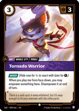 Tornado Warrior (099) Foil - Vendetta