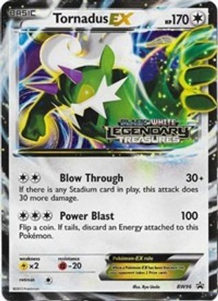 Tornadus EX (Prerelease) (BW96) Holofoil - Black Star Promos