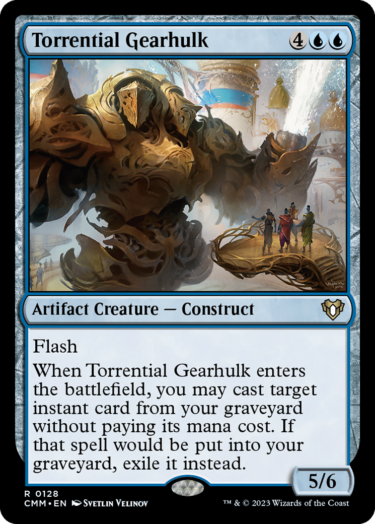 Torrential Gearhulk (128) - Commander Masters