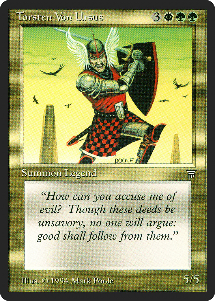 Torsten Von Ursus - Legends