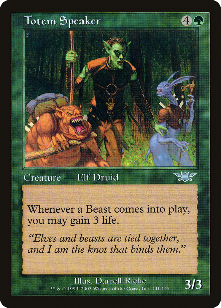 Totem Speaker (141) Foil - Legions
