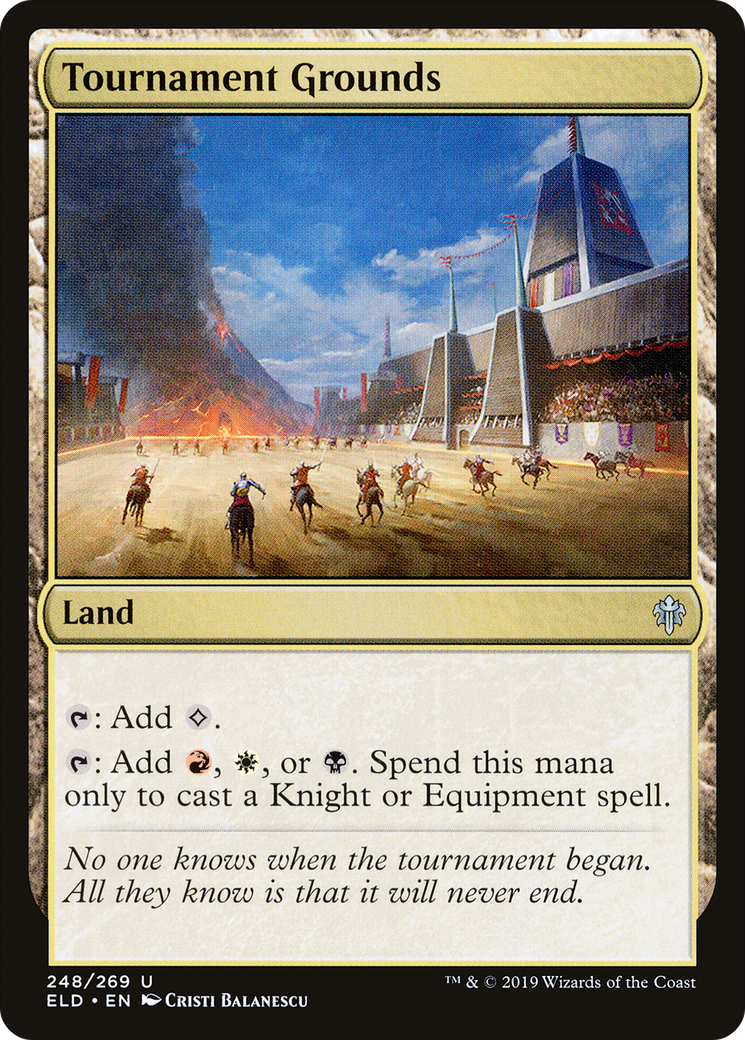 Tournament Grounds (248) - Throne of Eldraine Foil