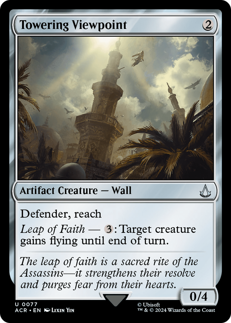 Towering Viewpoint (077) Foil - Assassin's Creed