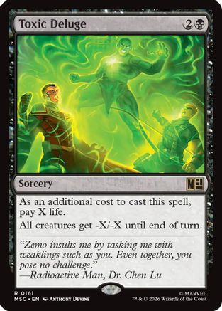 Toxic Deluge (161) - Commander: Marvel Super Heroes