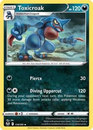 Toxicroak (110) - Silver Tempest