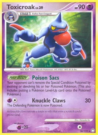 Toxicroak (36) - Mysterious Treasures