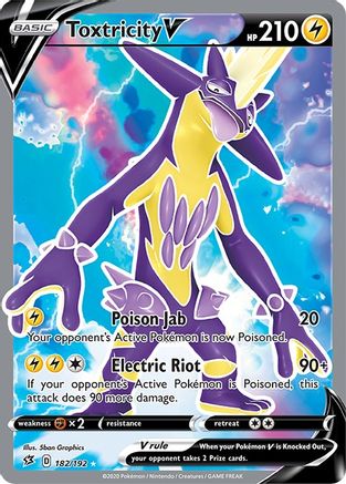 Toxtricity V (Full Art) (182) Holofoil - Rebel Clash