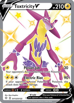 Toxtricity V (SV112) (Shiny Vault) Holofoil - Shining Fates