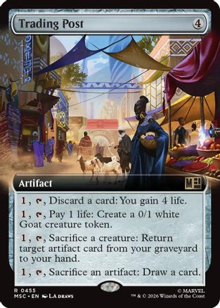Trading Post (Extended Art) (455) - Commander: Marvel Super Heroes