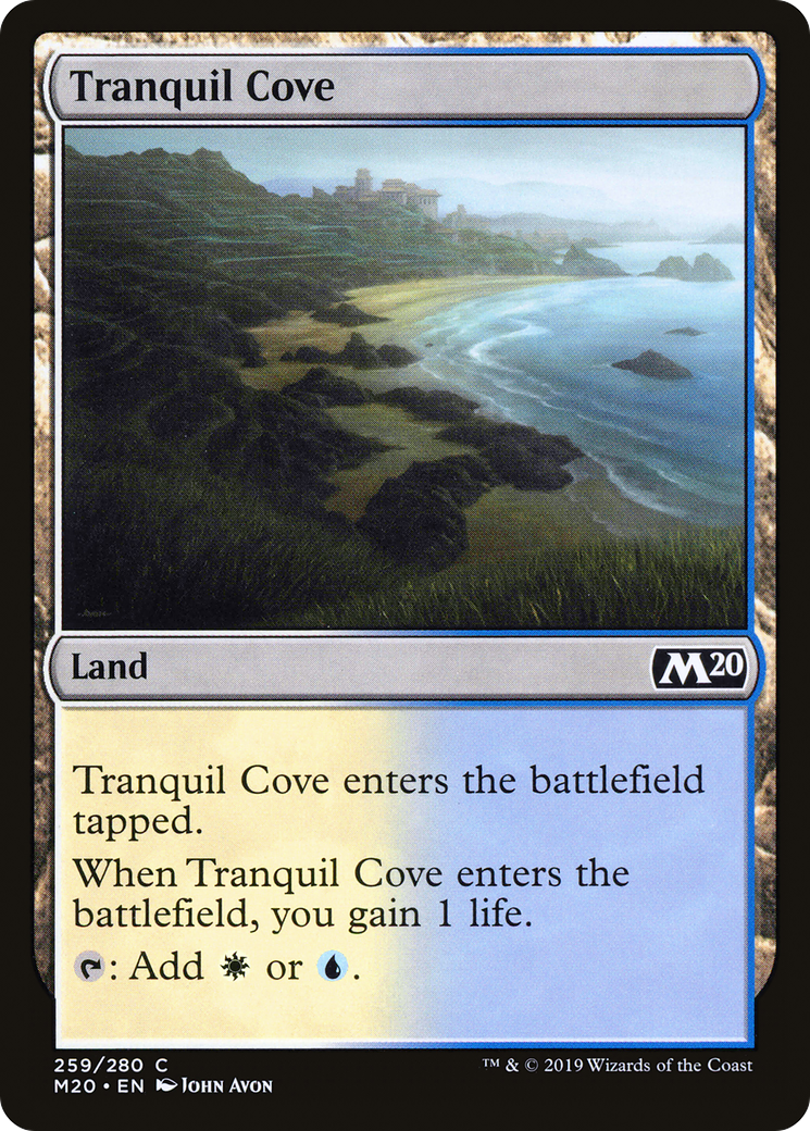 Tranquil Cove (259) - Core Set 2020 Foil