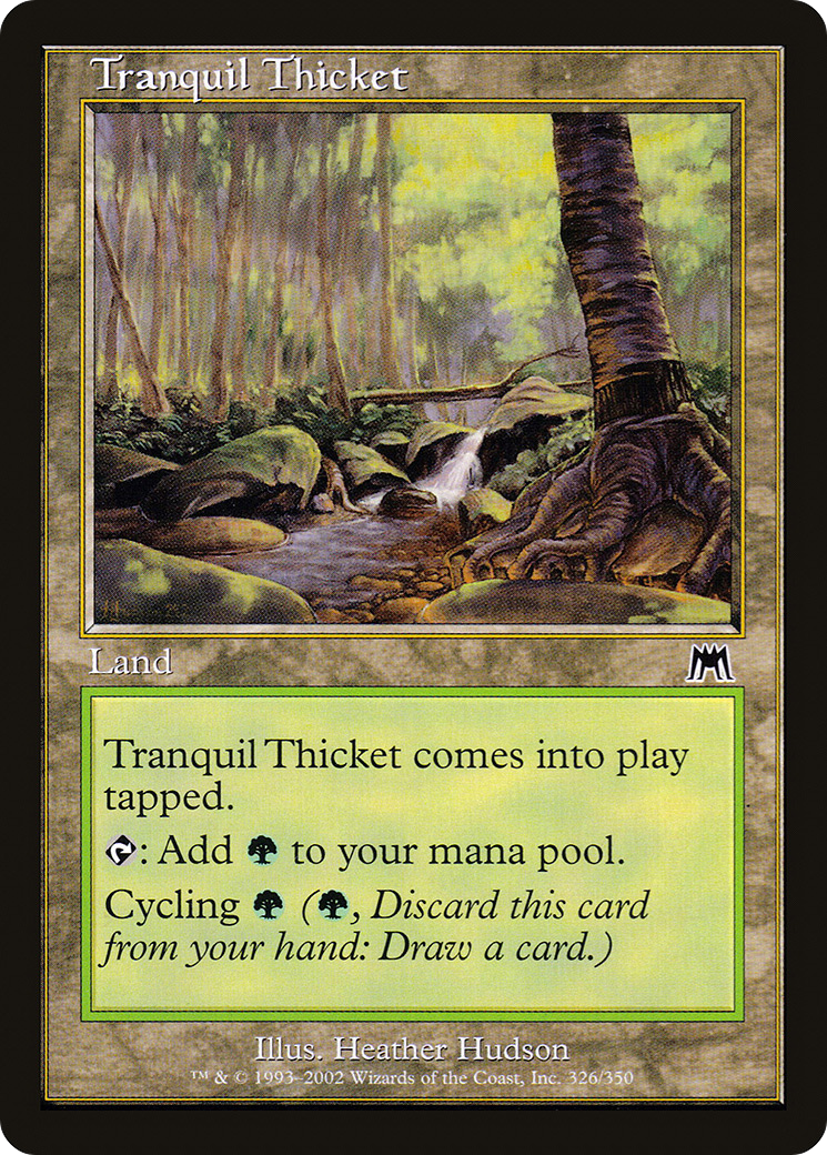 Tranquil Thicket (326) Foil - Onslaught
