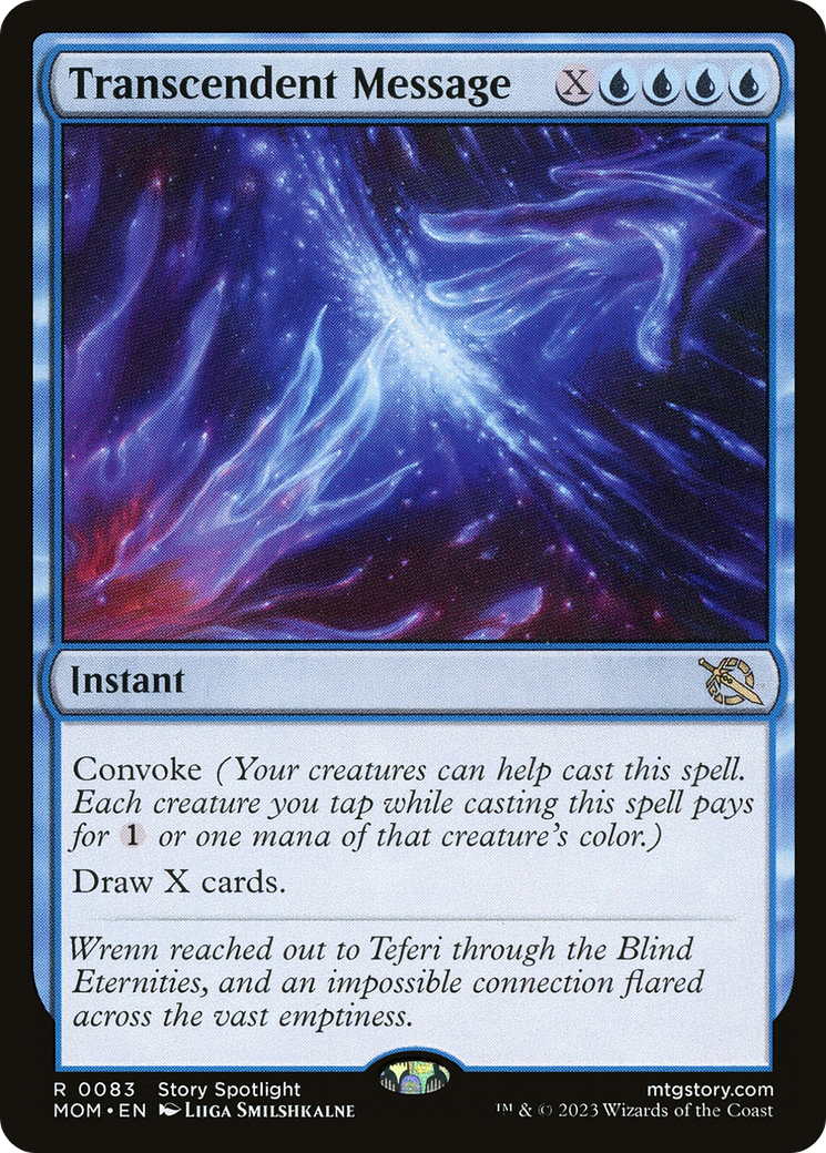 Transcendent Message (083) - March of the Machine Foil