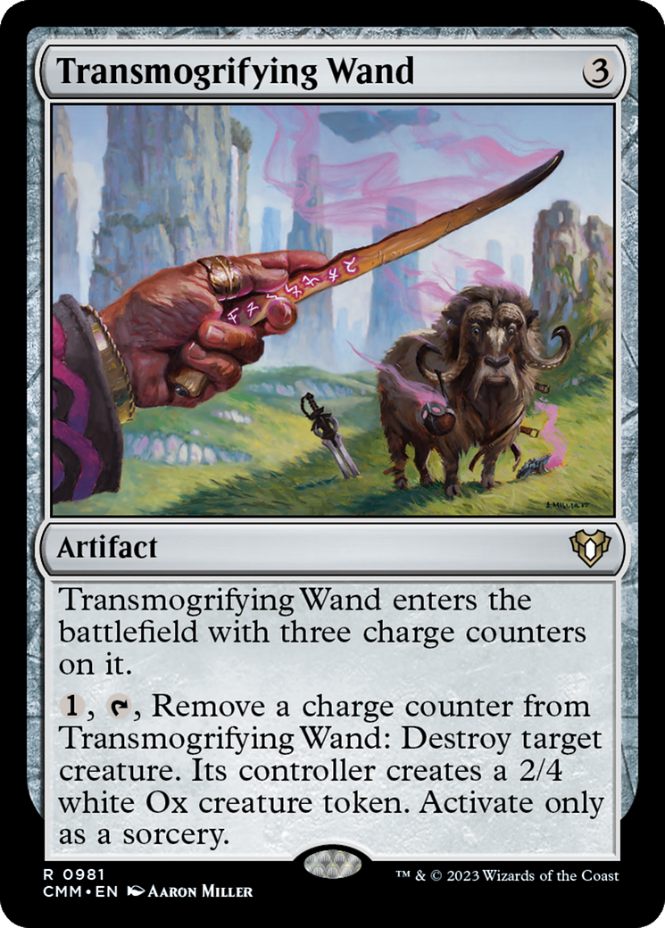 Transmogrifying Wand (981) - Commander Masters