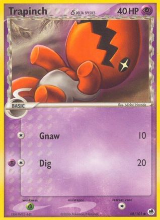 Trapinch (Delta Species) (68) - Dragon Frontiers