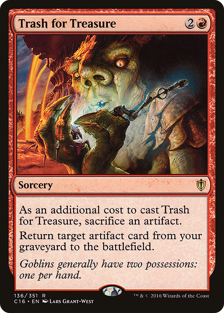 Trash for Treasure (136) - Commander 2016