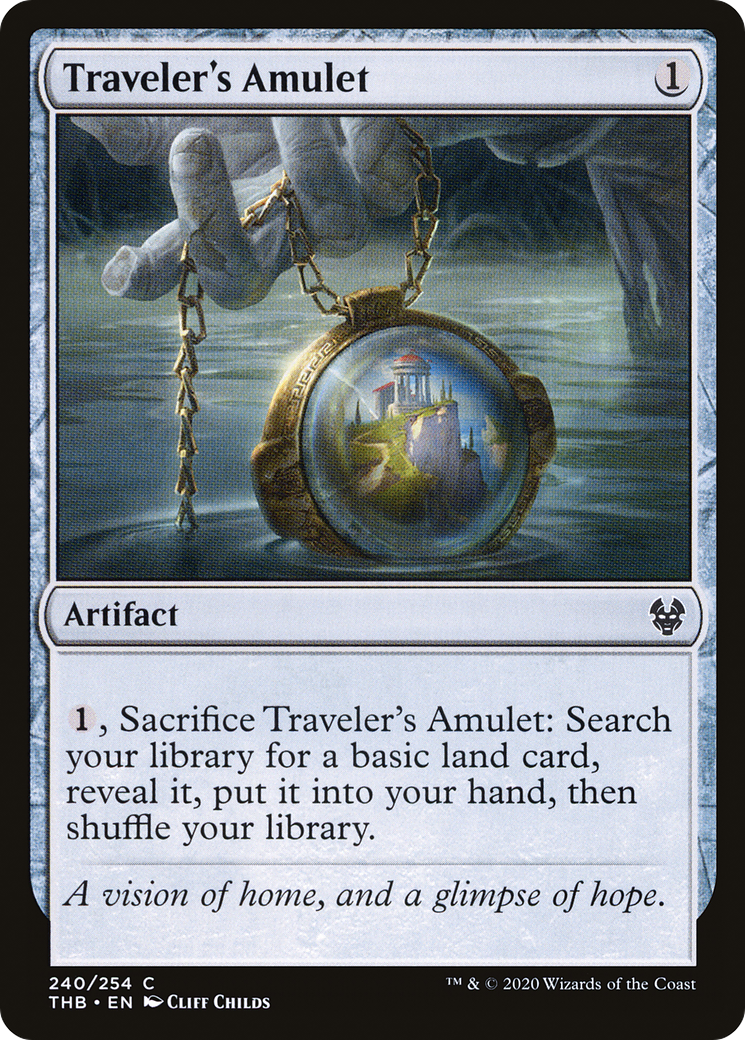 Traveler's Amulet (240) - Theros Beyond Death Foil