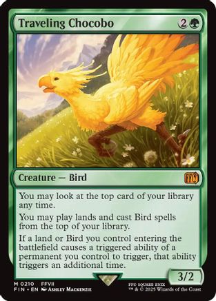 Traveling Chocobo (210) Foil - FINAL FANTASY