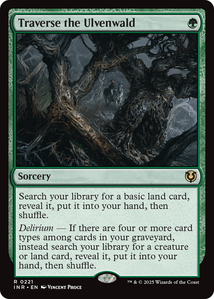 Traverse the Ulvenwald (221) Foil - Innistrad Remastered