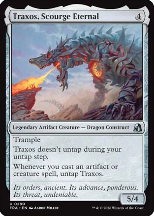 Traxos, Scourge Eternal (280) Foil - Reality Fracture