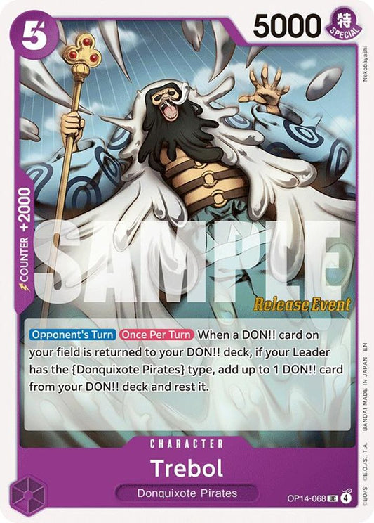 Trebol (OP14-068) Release Event Cards